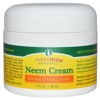 Organix South, TheraNeem Naturals, Neem Cream, Orange & Ylang Ylang, 2 fl oz (60 ml)