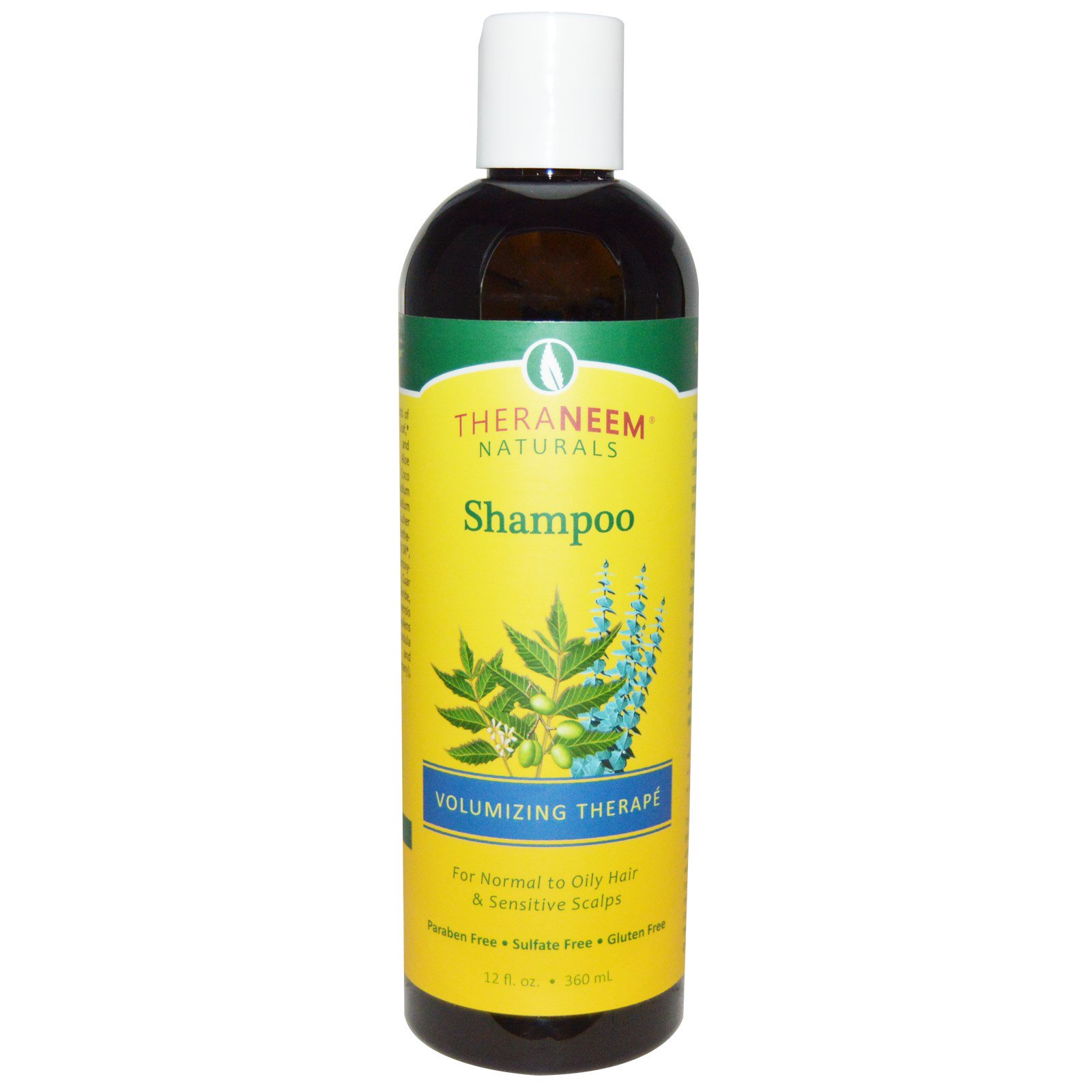 Organix South, TheraNeem Organix, Shampoo, Volumizing Therape, Neem & Eucalyptus,12 fl oz (360 ml)