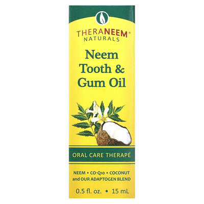 

Organix South TheraNeem Naturals масло Ним для зубов и десен лечебная гигиена полости рта 0. 5 ж. унц. (15 мл)