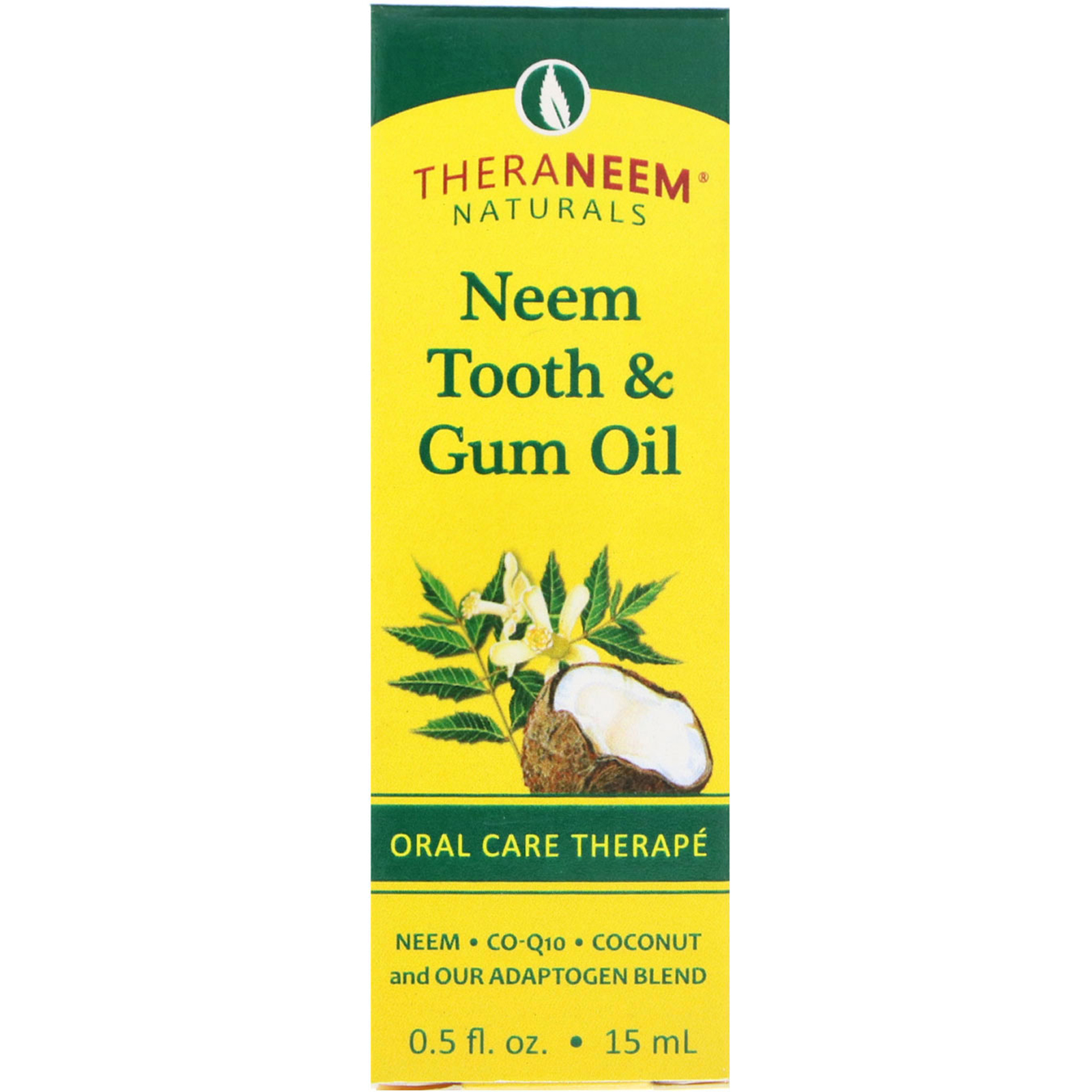 Organix South Theraneem Naturals زيت النيم للأسنان واللثة علاج