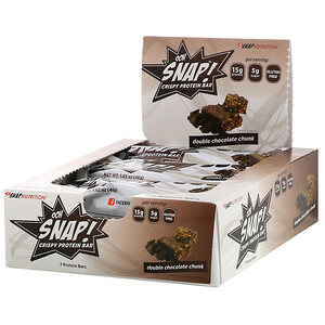 ООХ Снэп, Crispy Protein Bar, Double Chocolate Chunk, 7 Bars, 1.62 oz (46 g) Each отзывы
