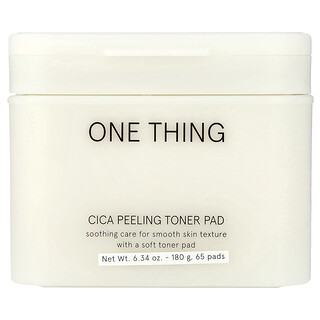 One Thing, тонік для пілінгу з цикасом, 65 дисків, 180 г (6,34 унції)