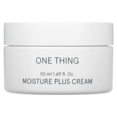 

One Thing, Moisture Plus Cream, 1.69 fl oz (50 ml)