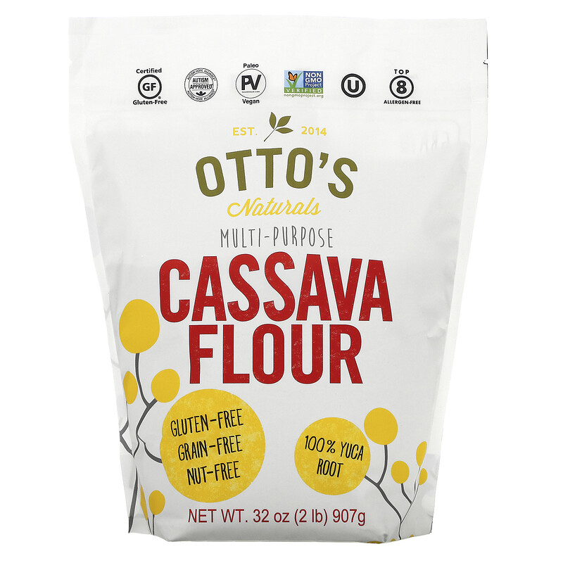 Otto's Naturals, MultiPurpose Cassava Flour, 32 oz (907 g) iHerb