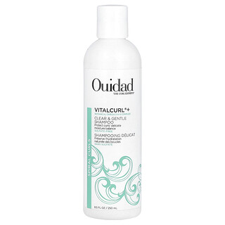Ouidad, VitalCurl®+, Shampooing clair et doux, Boucles en spirale, 250 ml