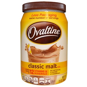 Овалтайн, Classic Malt Mix, Caffeine Free, 12 oz (340 g) отзывы