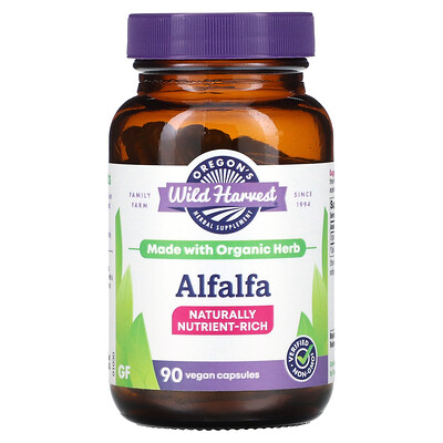 

Oregon's Wild Harvest Alfalfa 90 Vegan Capsules