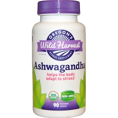 

Ashwagandha, 90 Vegetarian Capsules