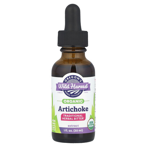 Oregon's Wild Harvest Organic Artichoke Extract, 1 fl oz (30 ml)