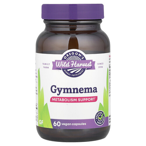 Oregon's Wild Harvest Gymnema, 60 Vegan Capsules