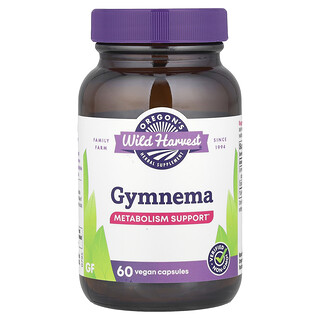 Oregon's Wild Harvest, Gymnema, 60 cápsulas veganas
