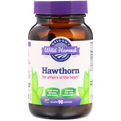 

Hawthorn, 90 Gelatin Capsules