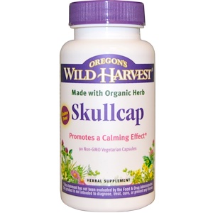 Отзывы о Орегонс Вайлд Харвест, Skullcap, 90 Non-GMO Veggie Caps