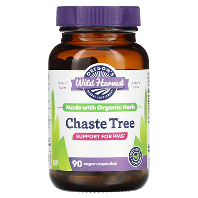 

Oregon's Wild Harvest Chaste Tree 90 Vegan Capsules