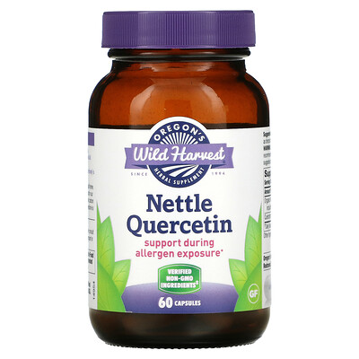 

Oregon's Wild Harvest, Nettle Quercetin, 60 Capsules