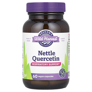 Oregon's Wild Harvest, Brandnetelquercetine, 60 veganistische capsules