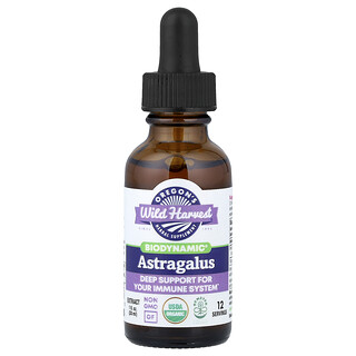 Oregon's Wild Harvest, Biodynamic®, Astragalus, 1 fl oz (30 ml)