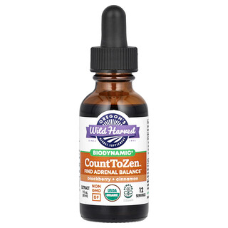 Oregon's Wild Harvest, Biodinamik, Count To Zen Extract, Blackberry + Cinnamon, 1 fl oz (30 ml)