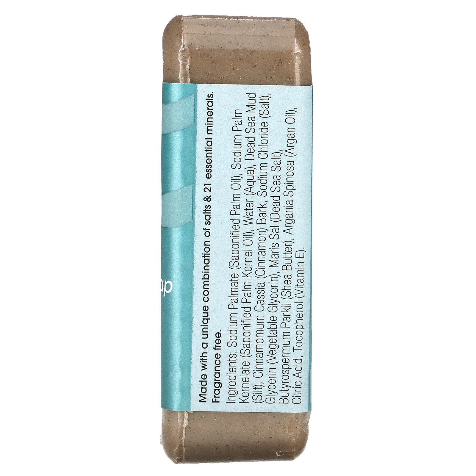 One with Nature, Dead Sea Mineral Soap Bar, Dead Sea Mud, Fragrance