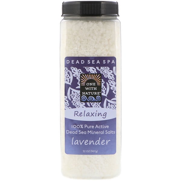 Dead Sea Mineral Salts, Relaxing, Lavender, 2 lbs (907 g)