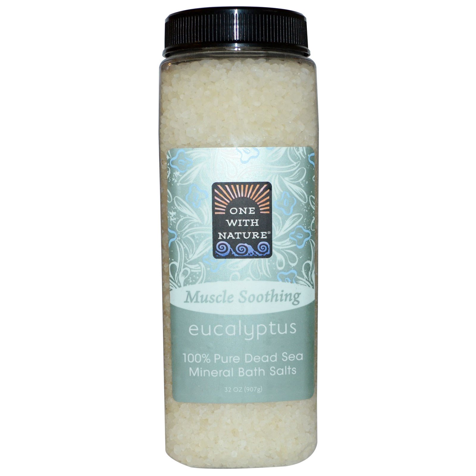 One with Nature, Mineral Bath Salts, Eucalyptus, 32 oz (907 g) iHerb