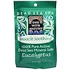 One with Nature, Sales minerales del mar muerto, calmantes del músculo, eucalipto, 2.5 oz (70 g)
