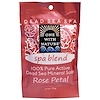 One with Nature, Sales minerales del mar muerto, mezcla del balneario, pétalo de Rosa, 2.5 oz (70 g)