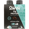OWYN, Protein Plant-Based Shake, Cold Brew Coffee, 4 Shakes, 12 fl oz (355 ml) Each