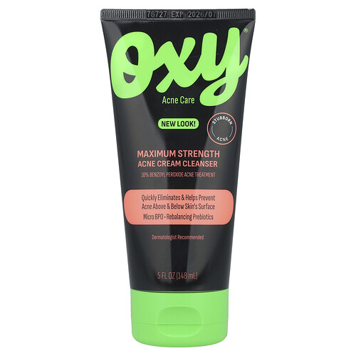 Oxy Skin Care, Maximum Strength Acne Cream Cleanser, Akne-Creme-Reiniger, 148 ml (5 fl. oz.)