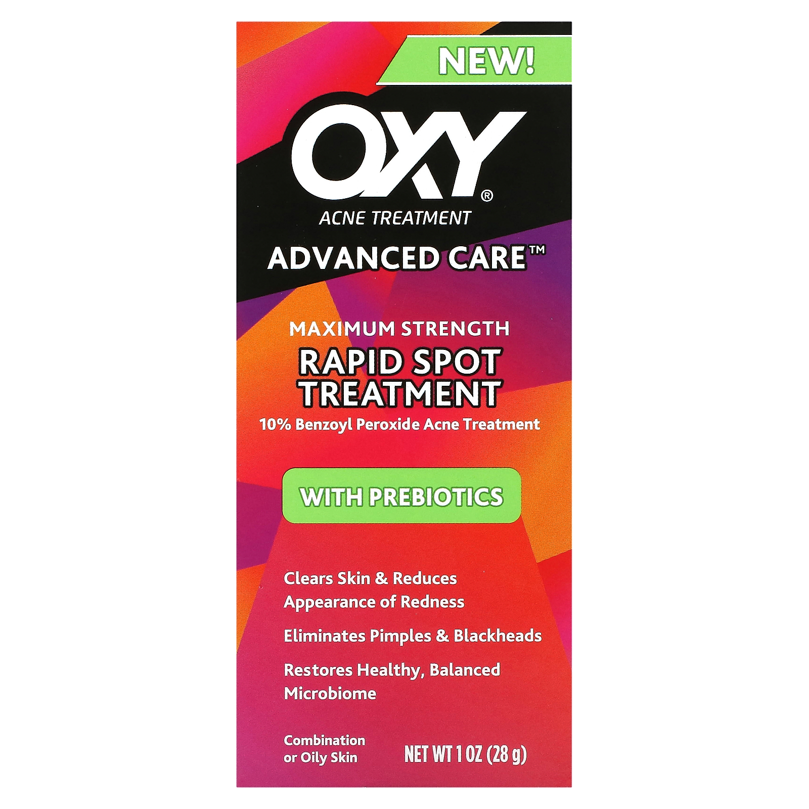 Oxy Skin Care Advanced Care Rapid Spot Treatment With Prebiotics 