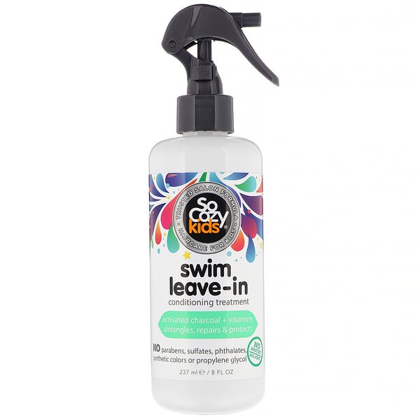SoCozy, 兒童游泳用免洗護髮素，8 液量盎司（237 毫升）