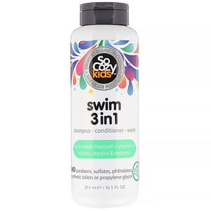 SoCozy, Kids, Swim 3 in 1, Shampoo — Conditioner — Wash, 10.5 fl oz (311 ml) отзывы