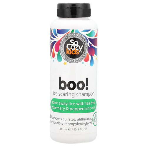 SoCozy, Kinder, Buh! Erschreckendes Shampoo gegen Läuse, 311 ml (10,5 fl. oz.)