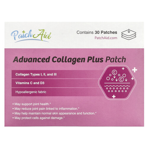 PatchAid, Patch Advanced Collagen Plus, 30 patchs