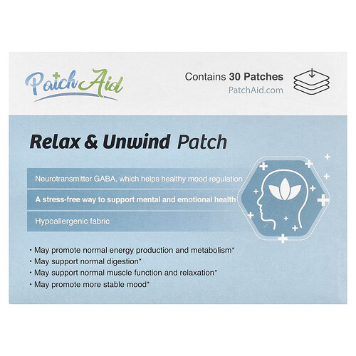 패치에이드 PatchAid, Relax & Unwind 패치, 30개입