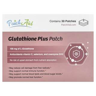 PatchAid, Glutathione Plus Patch, 30 Patches