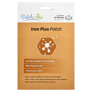 PatchAid, Iron Plus Patch, 30 Patches