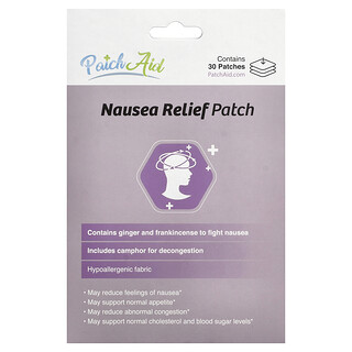 PatchAid, Nausea Relief Patch, 30 Patches