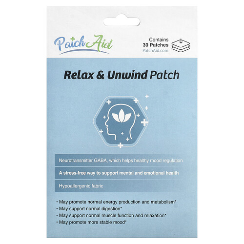 Patchaid Relax & Unwind Patch, 30 Patches