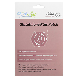 PatchAid, Patch Glutathione Plus, 30 patchs