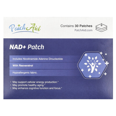 Product Image for PatchAid, NAD+ Patch , 30 Patches