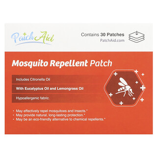 PatchAid, Parche repelente de mosquitos, 30 parches
