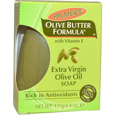 Palmer's Olive Butter Formula with Vitamin E, Extra Virgin Olive Oil Soap, 4.4 oz (125 g)