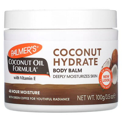 

Palmer's, Coconut Oil Formula with Vitamin E, Coconut Hydrate Body Balm, 3.5 oz (100 g)