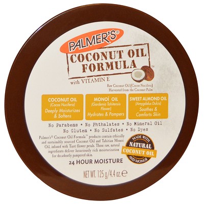Palmer's Coconut Oil Formula, Body Cream, 4.4 oz (125 g)