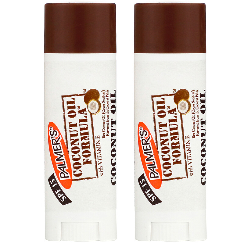 Palmer's, Coconut Oil Lip Balm, SPF 15, 2 Pack, 0.30 oz (0.8 g) iHerb