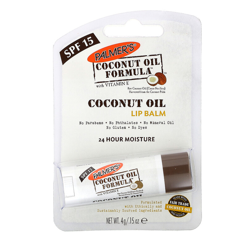 Palmer's, Coconut Oil Lip Balm, SPF 15, 4 g (0.15 oz) iHerb