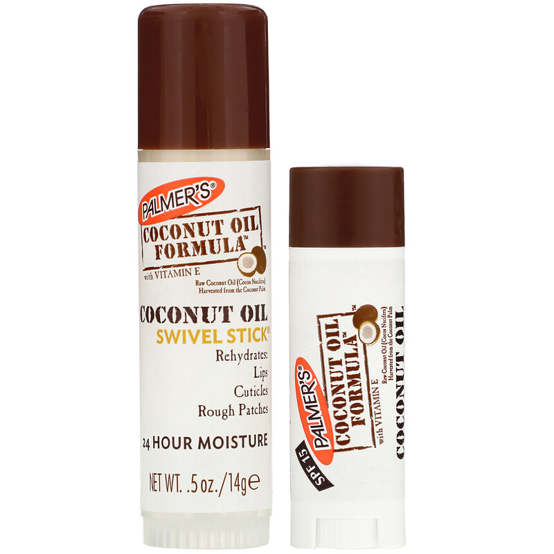 Palmer's, Coconut Oil Formula, Coconut Oil, Lip Balm & Swivel Stick