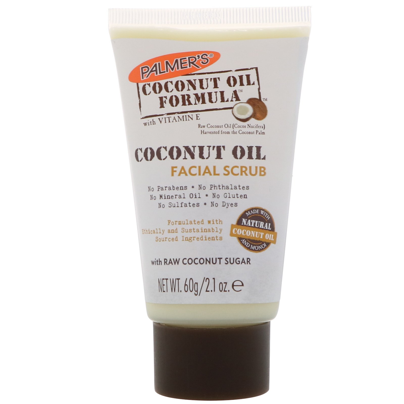 Palmer's, Coconut Oil Formula, Facial Scrub, 2.1 oz (60 g) iHerb