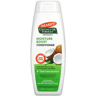 Palmer's Moisture Boost Conditioner, Coconut Oil, 13.5 fl oz (400 ml)